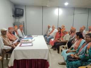 मसूरी विधानसभा के वार्ड न० 8 निम्बू वाला शक्ति केंद्र में टिहरी लोकसभा सांसद के लिए मतदान की अपील