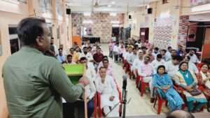 हर घर तिरंगा अभियान को लेकर महानगर अध्यक्ष सिद्धार्थ अग्रवाल के नेतृत्व में हुई बैठक