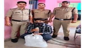लालकुआं पुलिस की टीम ने 101 पाउच अवैध शराब के साथ एक तस्कर को किया गिरफ्तार