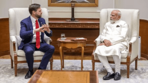 प्रधानमंत्री मोदी ने अमेरिकी उपराष्ट्रपति जेडी वेंस से प्रधानमंत्री आवास पर की मुलाकात